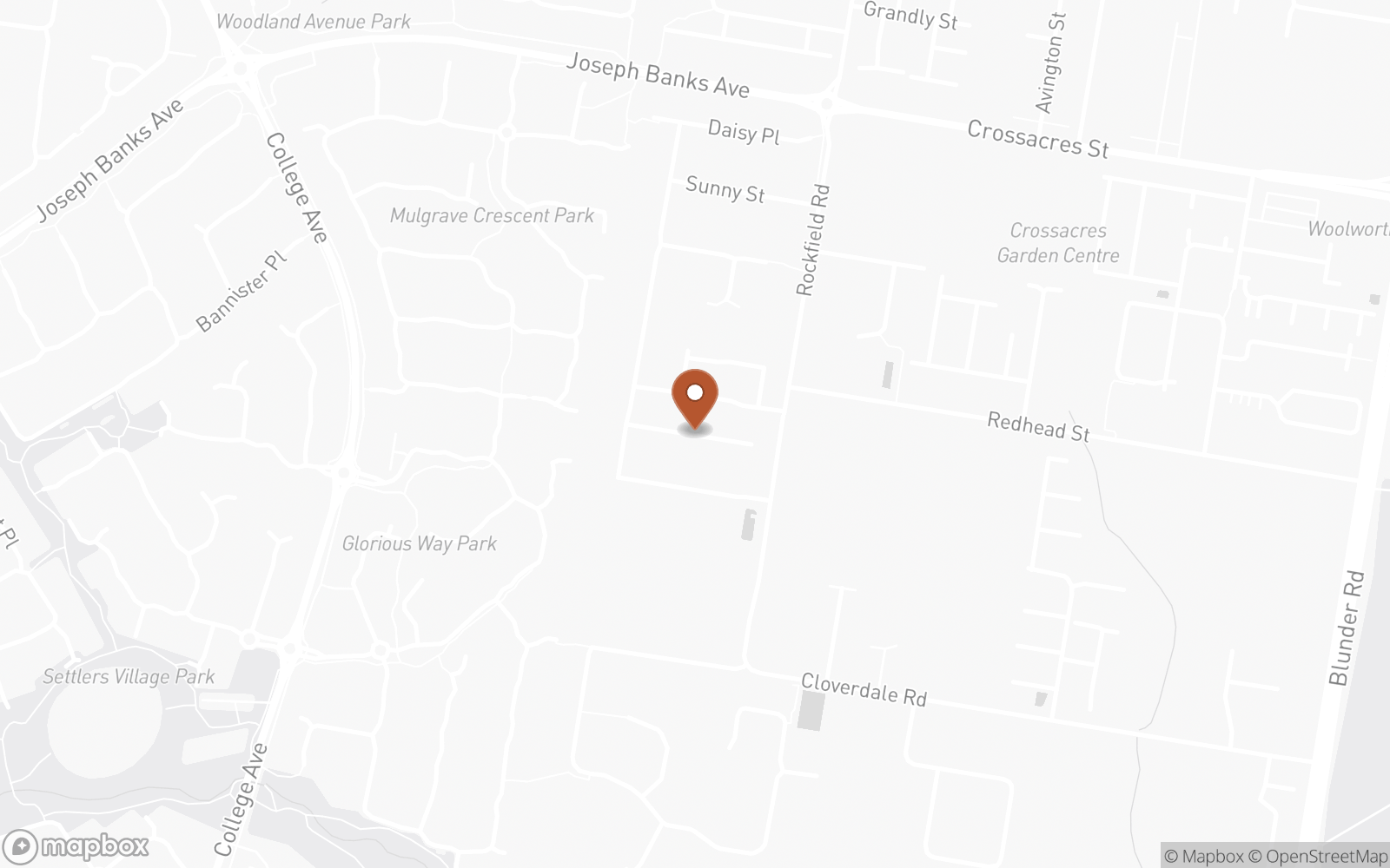 Map of 6/48 Philong Street, Doolandella QLD 4077 on a clean light basemap with a terracotta pin marking the property.